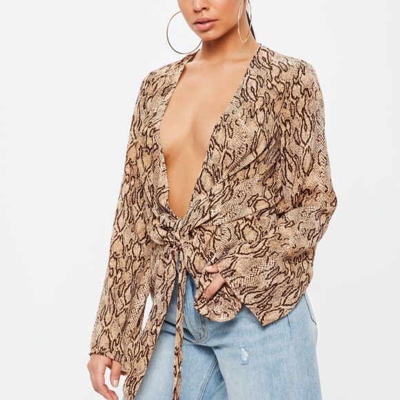 Missguided Tops - Missguided Blouse.